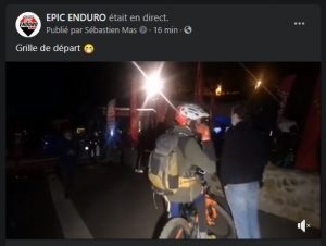Grille de départ Epic Enduro 2020