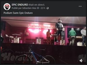 Live Podium Epic Enduro 2020